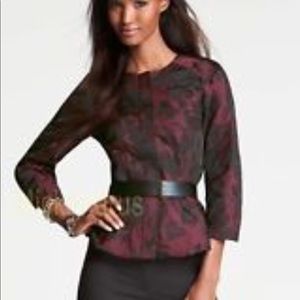 Ann Taylor Peplum jacket